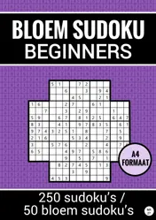 Omslag van Makkelijke Sudoku: BLOEM SUDOKU - nr. 27 - Puzzelboek met 50 Bloem Sudoku Puzzels voor Beginners