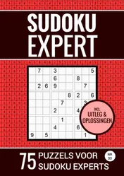 Omslag van Sudoku Expert - 75 Puzzels voor Sudoku Experts - Nr. 33