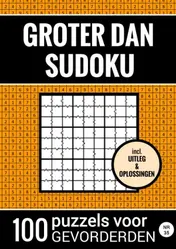 Omslag van Groter Dan Sudoku - 100 Puzzels voor Gevorderden - Nr. 35