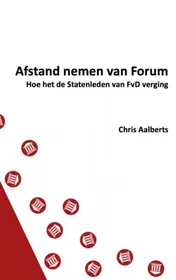 Omslag van Afstand nemen van Forum
