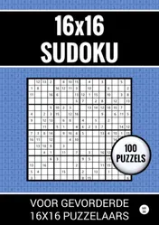 Omslag van 16x16 Sudoku - 100 Puzzels voor Gevorderde 16x16 Puzzelaars - Nr. 38