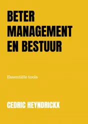 Omslag van Beter management en bestuur