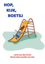 Omslag van hop, kijk, roetsj