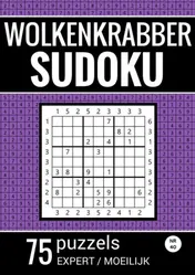 Omslag van Wolkenkrabber Sudoku - Nr. 42 - 75 Puzzels - Expert / Moeilijk