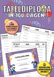 Omslag van Tafeldiploma in 100 Dagen!