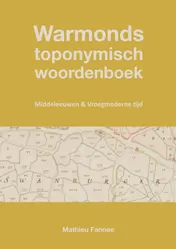 Omslag van Warmonds toponymisch woordenboek (2e druk)