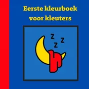 Omslag van Eerste kleurboek voor kleuters :: Bedtijd