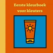 Omslag van Eerste kleurboek voor kleuters :: Strandvakantie