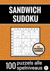 Omslag van Sandwich Sudoku - 100 Puzzels Makkelijk tot Moeilijk - Inclusief Oplossingstechnieken - Nr. 47