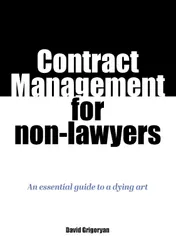 Omslag van Contract Management for non-lawyers