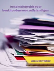 Omslag van De complete gids voor boekhouden voor zelfstandigen