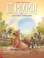 Omslag van Te paard! 9: Laat ze maar aanmodderen