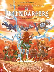 Omslag van De Legendariërs 21: De slag om het niets