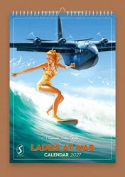 Omslag van Ladies at war Kalender 2027 - Thomas Du Caju