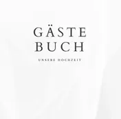 Omslag van Gästebuch "Unsere Hochzeit"- Hochzeitsgästebuch Premium Hardcover 78 Seiten