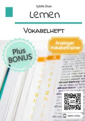 Omslag van Lernhilfen: Vokabelheft