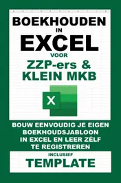 Omslag van Boekhouden in Excel voor ZZP-ers & Klein MKB
