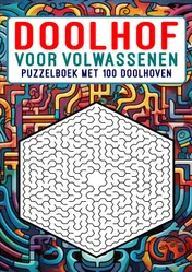 Omslag van Doolhof voor Volwassenen - Puzzelboek met 100 Doolhoven