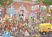 Omslag van PARTY PUZZLE - ABRAHAM