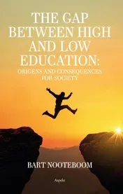 Omslag van The gap between high and low education