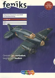 Omslag van 3/4 vmbo-bk historisch overzicht vanaf 1848 en staatsinrichting