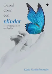 Omslag van Gered door een vlinder