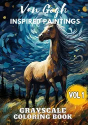 Omslag van Van Gogh Inspired Paintings Vol 1