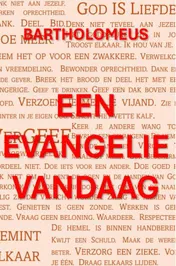 Omslag van Het Evangelie zoals opgeschreven door Bartholomeus