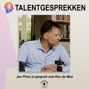 Omslag van Jan Prins in gesprek met Ron de Mos