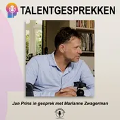 Omslag van Jan Prins in gesprek met Marianne Zwagerman