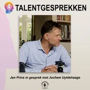 Omslag van Jan Prins in gesprek met Jochem Uytdehaage