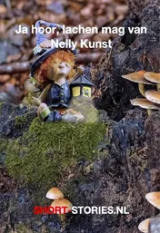 Omslag van Ja hoor, lachen mag van Nelly Kunst