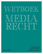 Omslag van Wetboek mediarecht