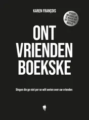 Omslag van Ontvriendenboekske