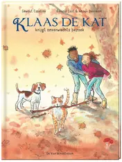 Omslag van Klaas de kat krijgt onverwachts bezoek