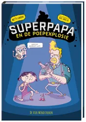 Omslag van Superpapa en de poepexplosie