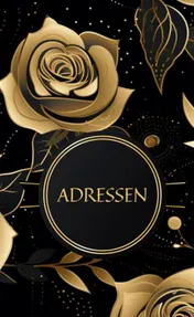 Omslag van Adresboekje met Alfabet – Telefoonregister / Adressenboek