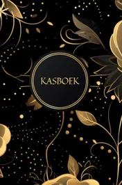 Omslag van Kasboek boekhouding 140 pagina’s - Kasboekje in en uitgaven – Budget planner