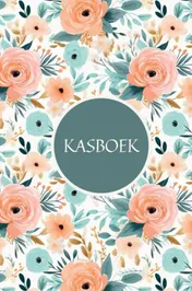 Omslag van Kasboek boekhouding 140 pagina’s - Kasboekje in en uitgaven – Budget planner