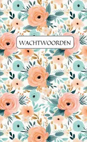 Omslag van Wachtwoordenboekje met alfabet – Password Organizer - Wachtwoorden notitieboek
