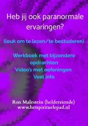 Omslag van Heb jij ook paranormale ervaringen? (cursusboek)