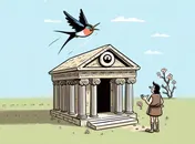 Omslag van Griekse spreekwoorden en citaten met veel AI