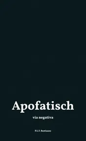 Omslag van Apofatisch