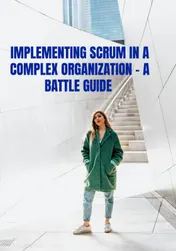 Omslag van Implementing Scrum in a complex organization - A Battle Guide