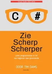 Omslag van Zie Scherp Scherper - 3e editie (kleur editie)