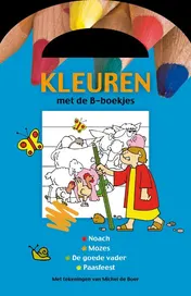 Omslag van Kleurboek Blauw B-boekjes