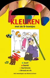 Omslag van Kleurboek geel B-boekjes
