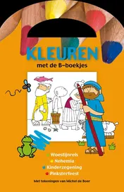 Omslag van Kleurboek oranje B-boekjes