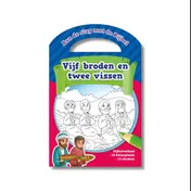 Omslag van Kleurboek vijf broden en twee vissen