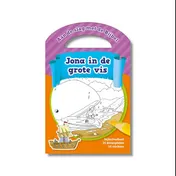 Omslag van Kleurboek Jona in de grote vis
